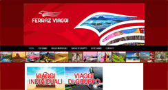 Desktop Screenshot of ferrazviaggi.com